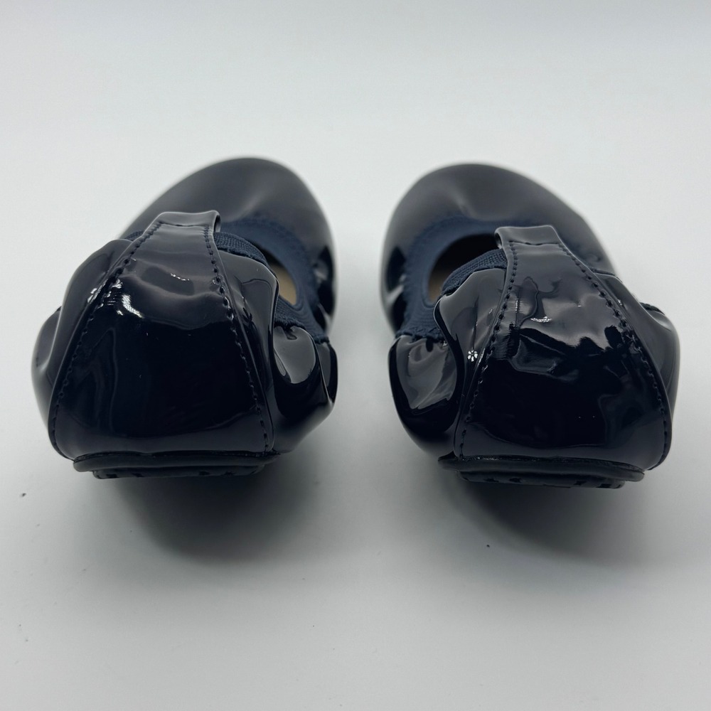 Yosi Samra Ballet Flats Navy Patent Leather Girls Shoes Size 1 - Picture 8 of 9